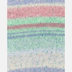 Maja color by Permin - Grn, bl og pink