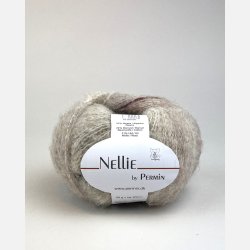 Nellie by Permin - Beige/aubergine/brun