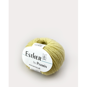 Esther by Permin - Lys gul