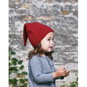 Filtet nissehue - Opskrift + garn